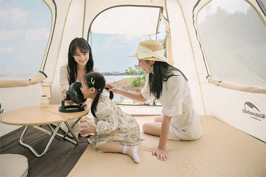 Cheap Goat Tents  Outdoor Automatic Tent Five Side Circulating Ventilation Telescopic Tent Quick Open Support 3 Persons Camping Tent Tents 